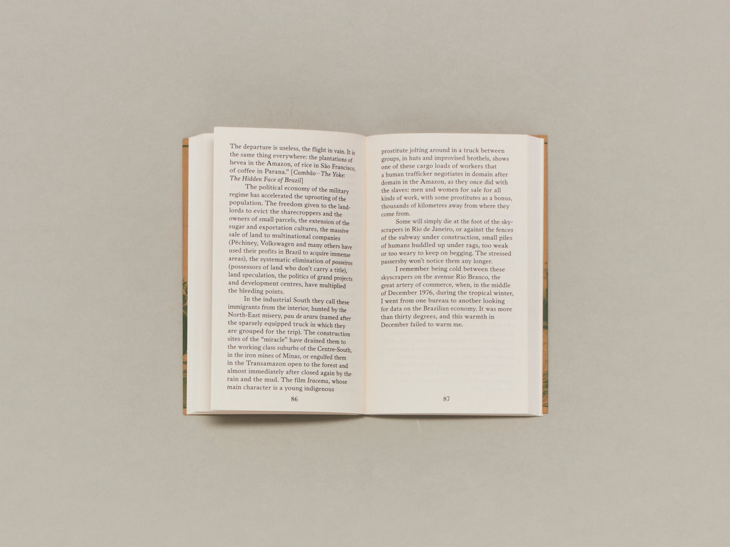 Robert Linhart, The Sugar and the Hunger