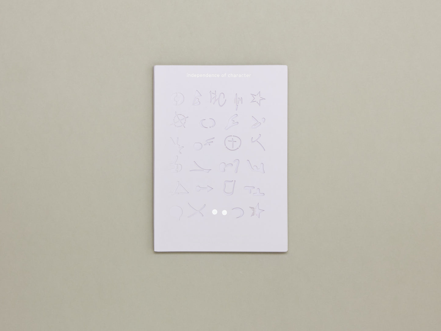 Lieven de Boeck, X: Independence of Character