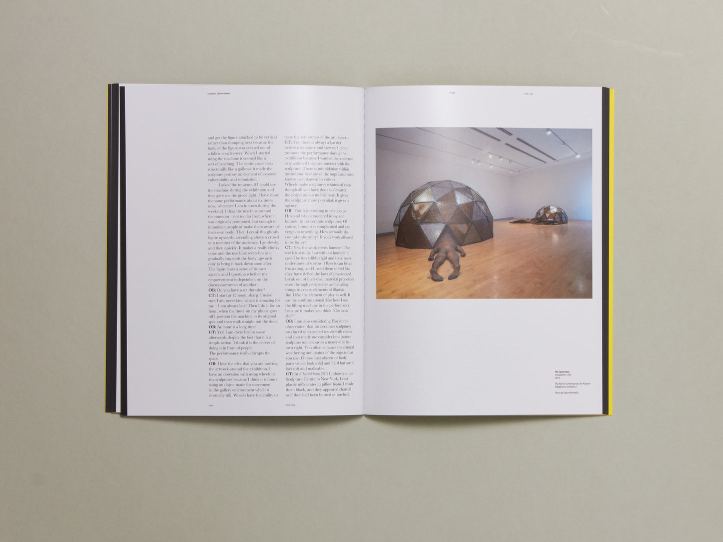 MASS Sculpture Magazine, Issue 3
