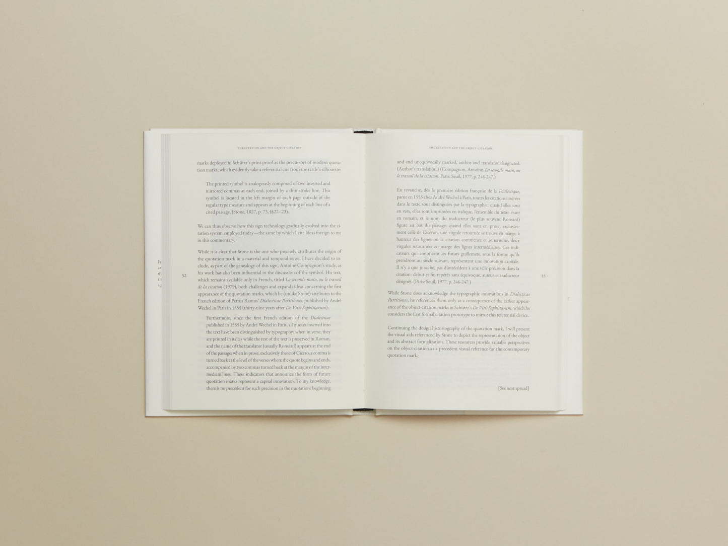 Pedro Bernstein, Commentary on Approximations to the Object: An Inquiry into Designed Literature