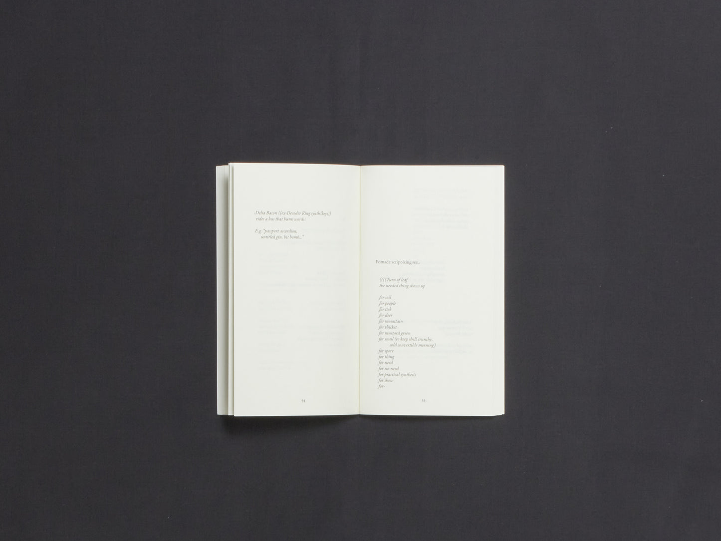 Mike Donovan, List of Band Names