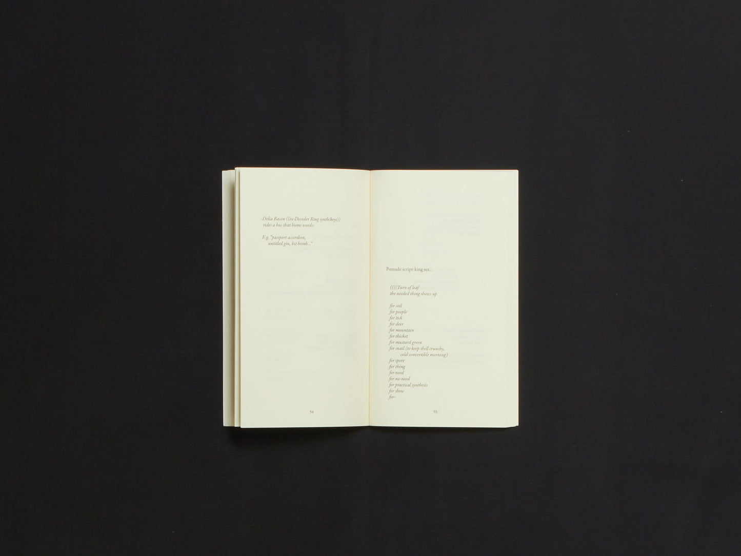 Mike Donovan, List of Band Names