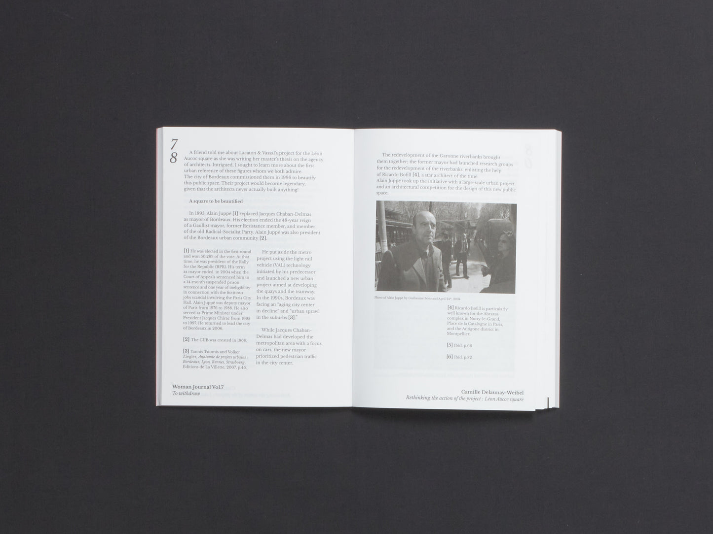 Woman Journal Vol. 7: To Withdraw