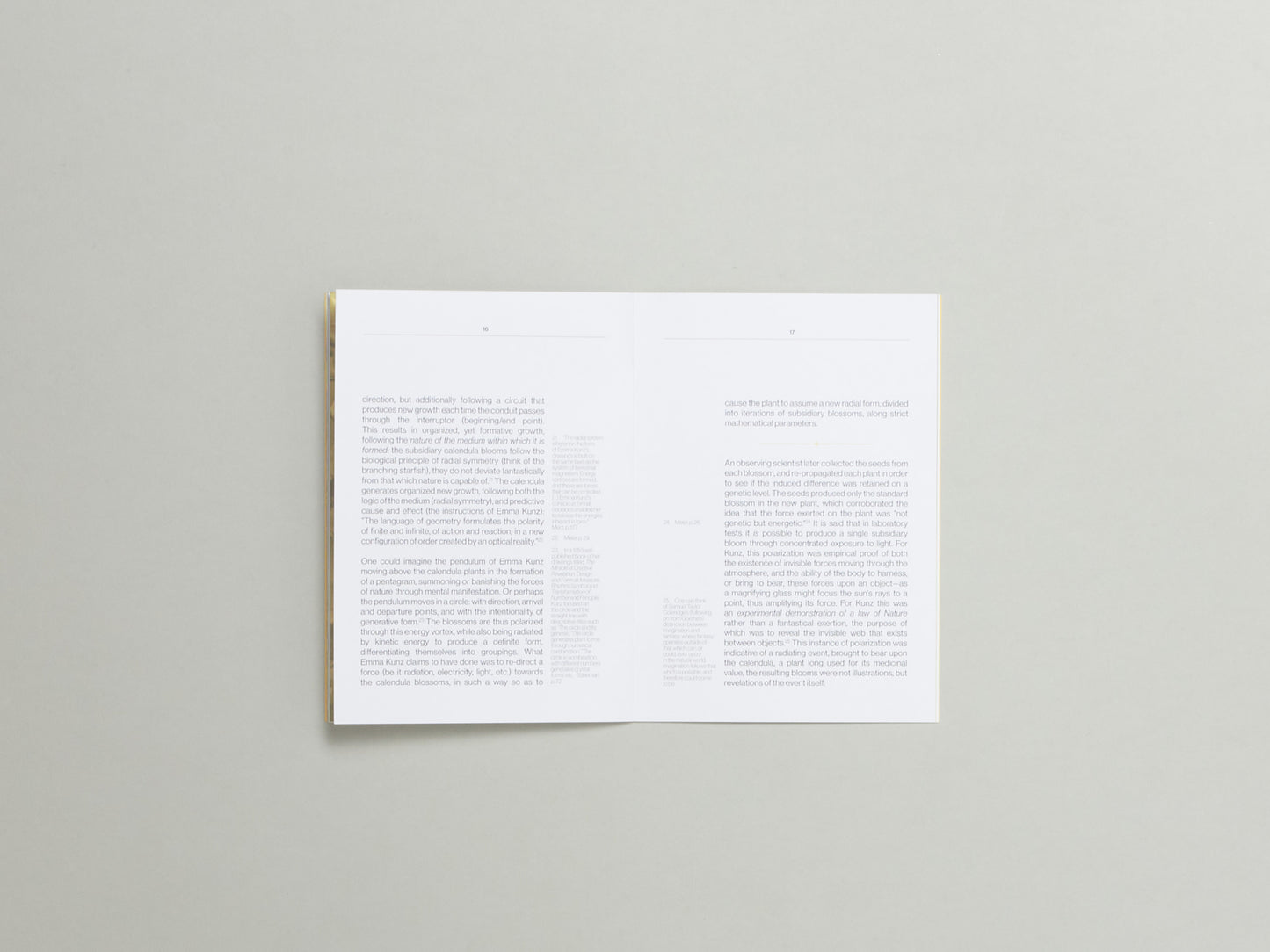 EMMA KUNZ: The Polarized Calendula Blooms