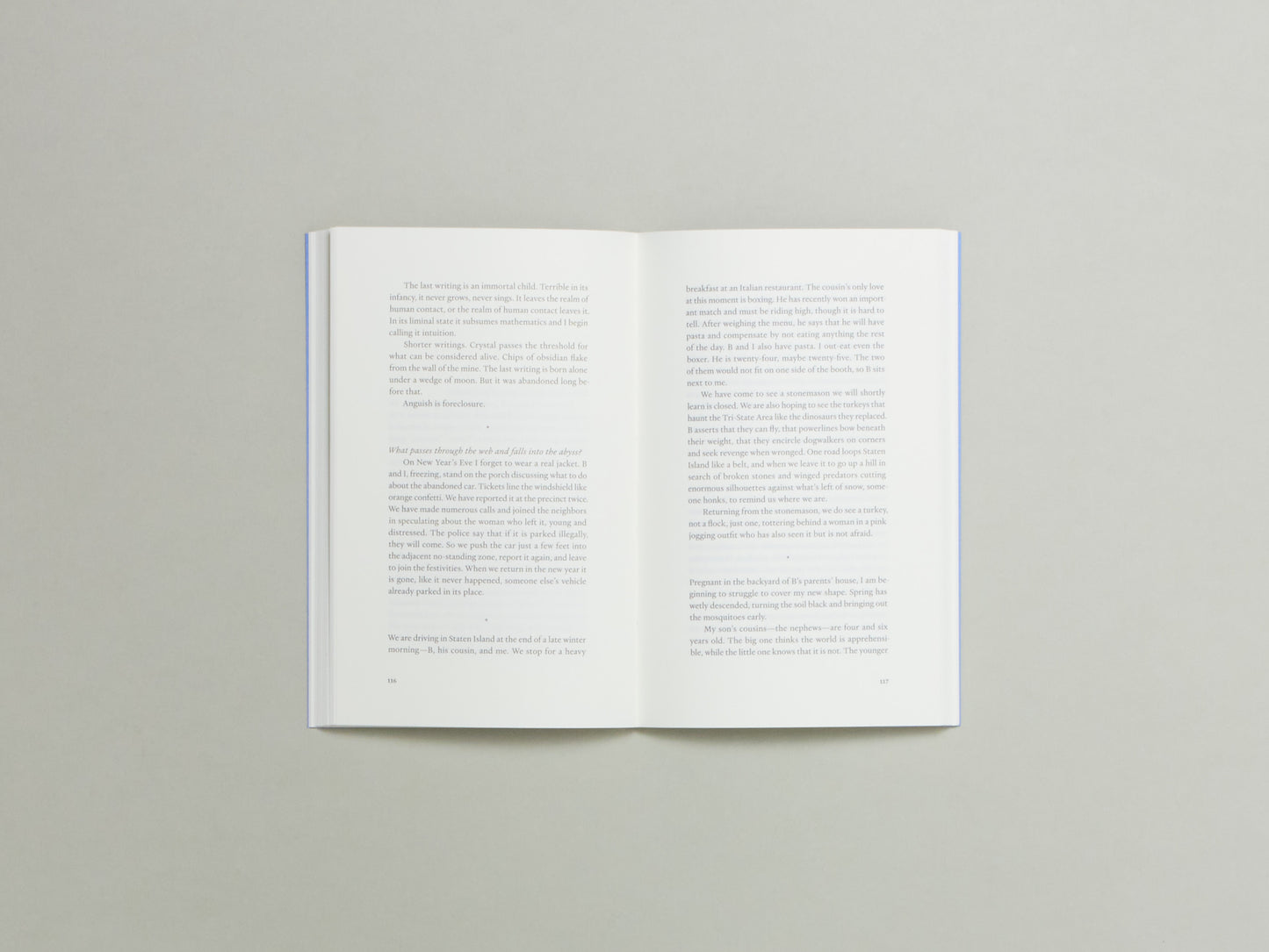 Serena Solin, A Barer Sky