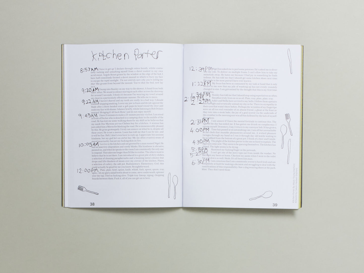 PISCINE Issue 1: Working on Work and Working