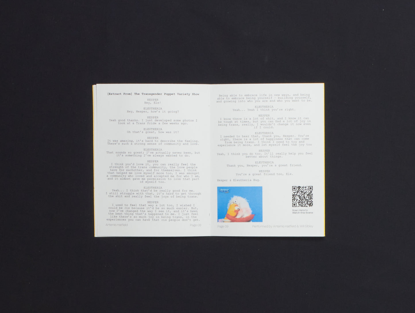 Hi-Vis: A Trans+ Art Zine