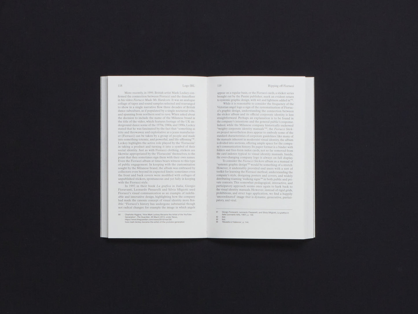 Michele Galluzzo, Logo In Real Life: Notes for a social history of visual identity