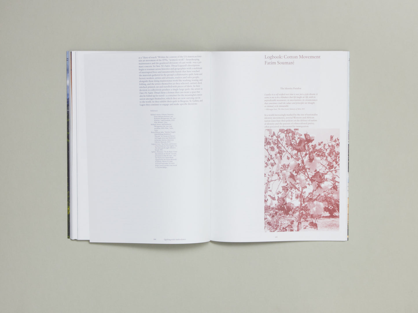 Fabricating Adjacency (eds.), Textile, Trade & Terror (Owú, Fil, Faden, Thread)