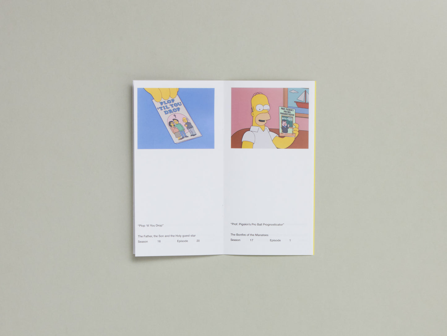 So You've Purchased A Simpsons Pamphlet Zine