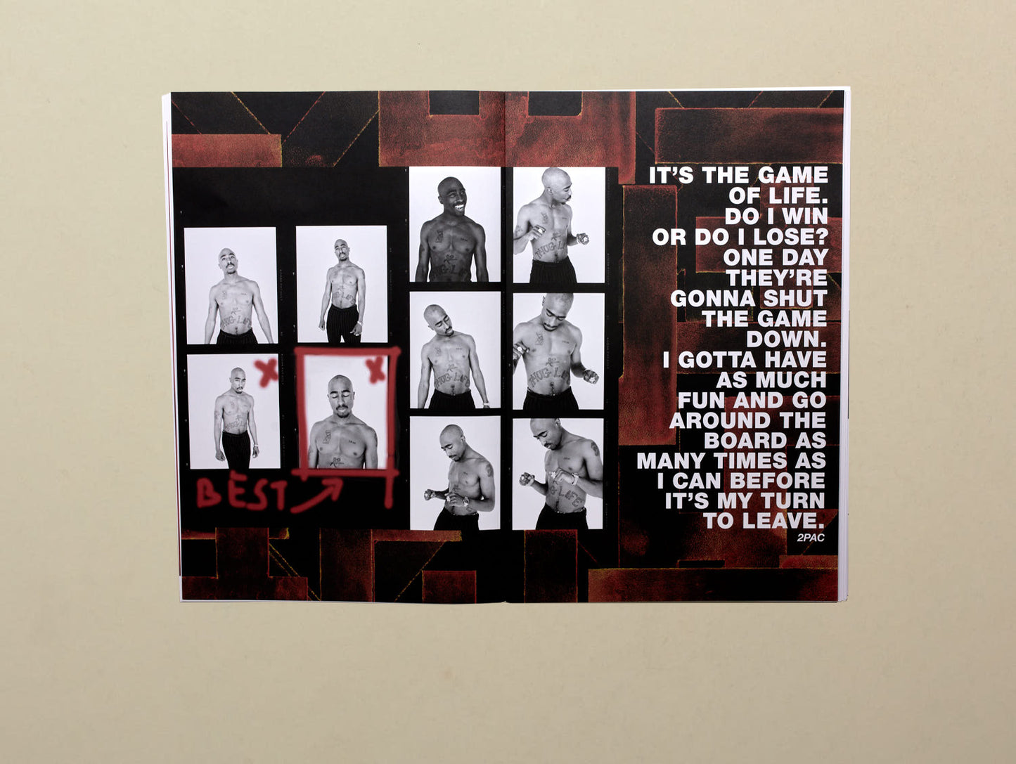 Michel Haddi, The Legend: Tupac