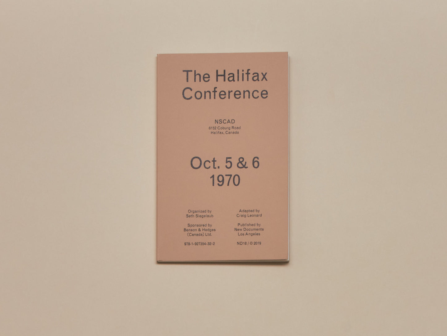 The Halifax Conference