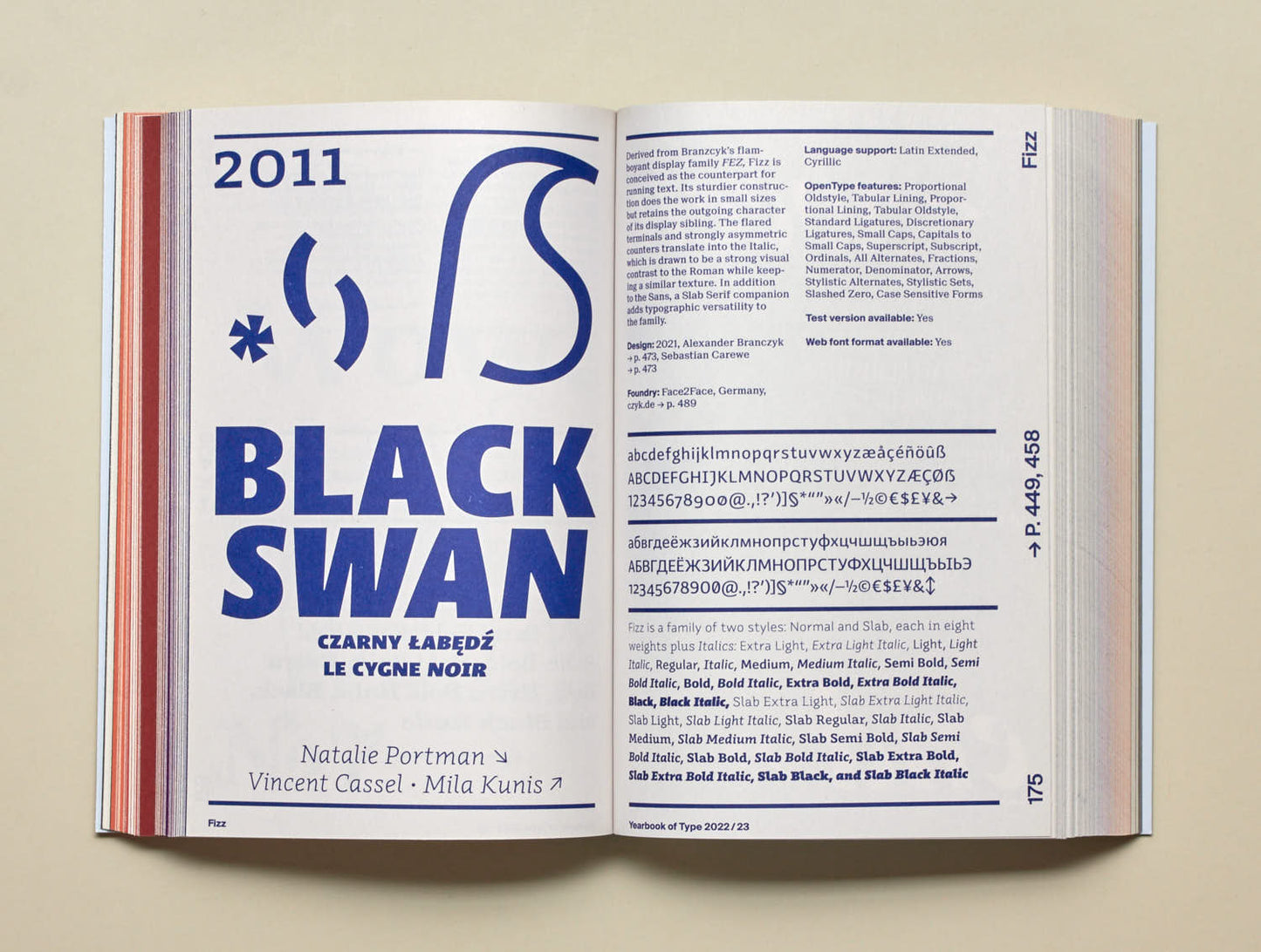Lars Harmsen and Julia Kahl, Yearbook of Type #6 2022/23 – Movie Edition
