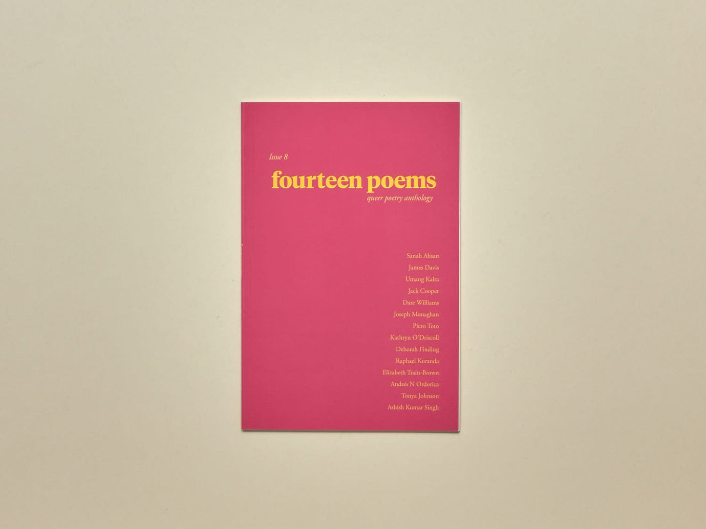 Fourteen Poems Issue 8