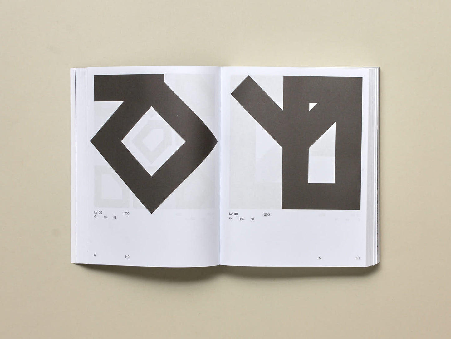 Nigel Cottier, Letterform Variations
