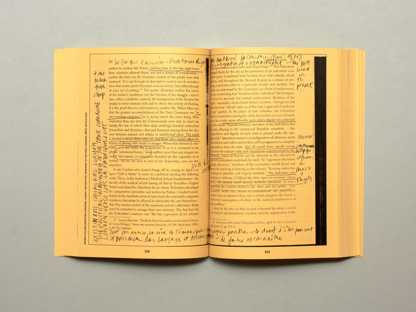 Ryan Gander and Jonathan P. Watts, The Annotated Reader