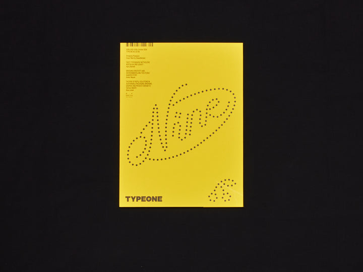 Typeone #09-- The Packaging design, food and typography issue