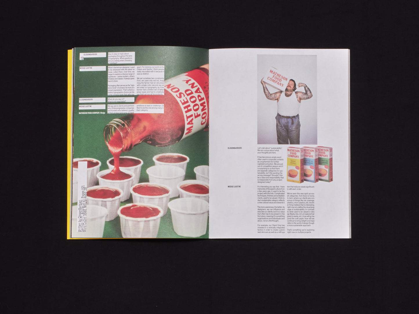 Typeone #09-- The Packaging design, food and typography issue