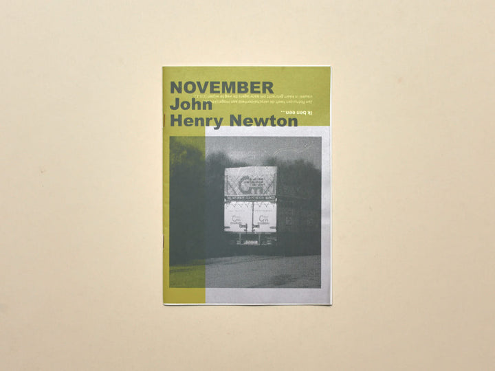 John Henry Newton, NOVEMBER