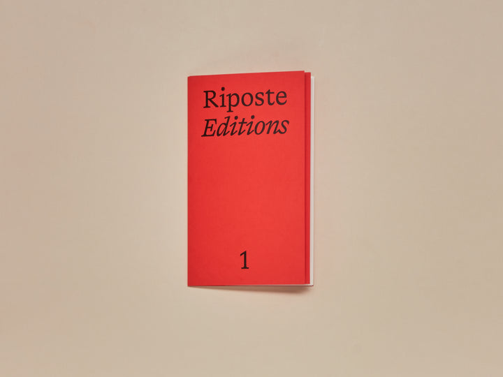 Riposte Editions #1