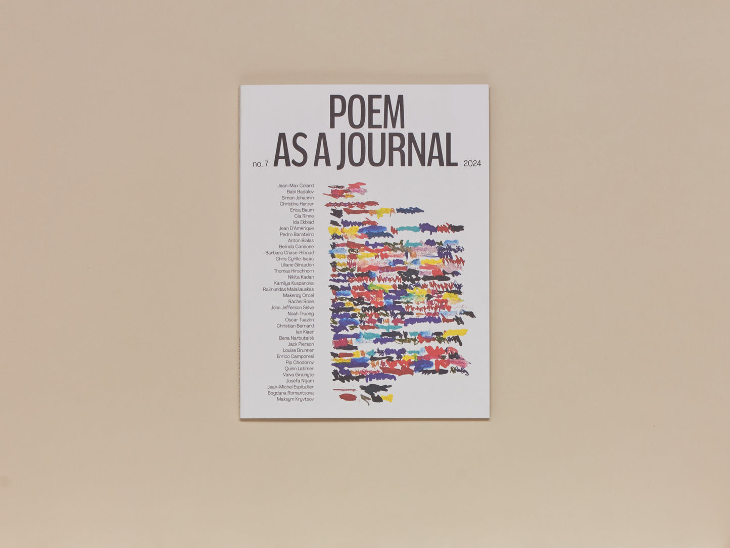 as a Journal Issue 7: Poem