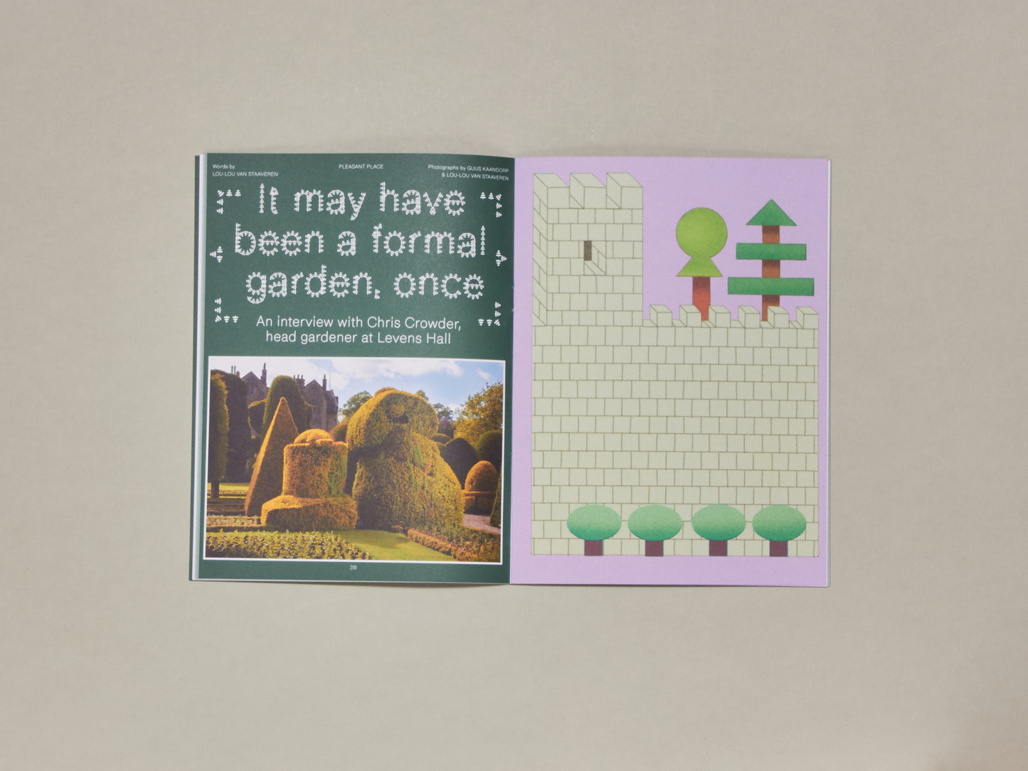 Pleasant Place Issue 6: Topiary