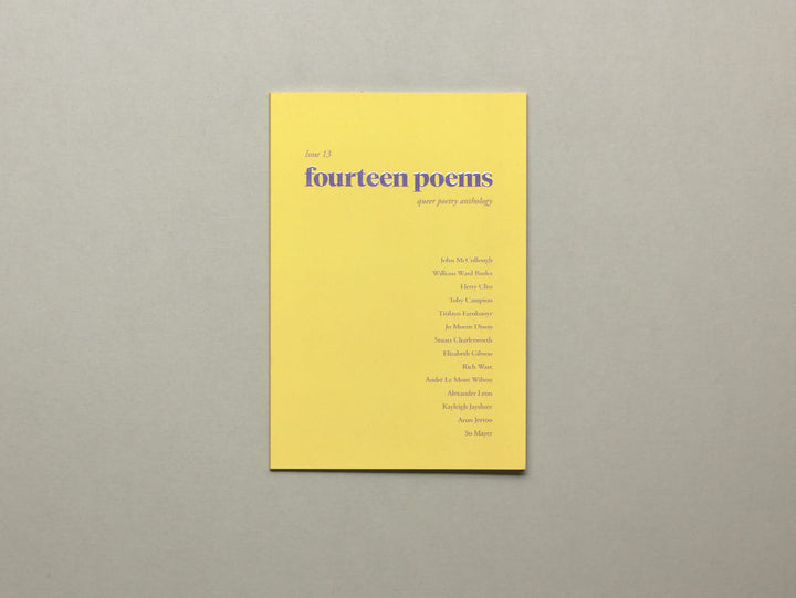 Fourteen Poems Issue 13
