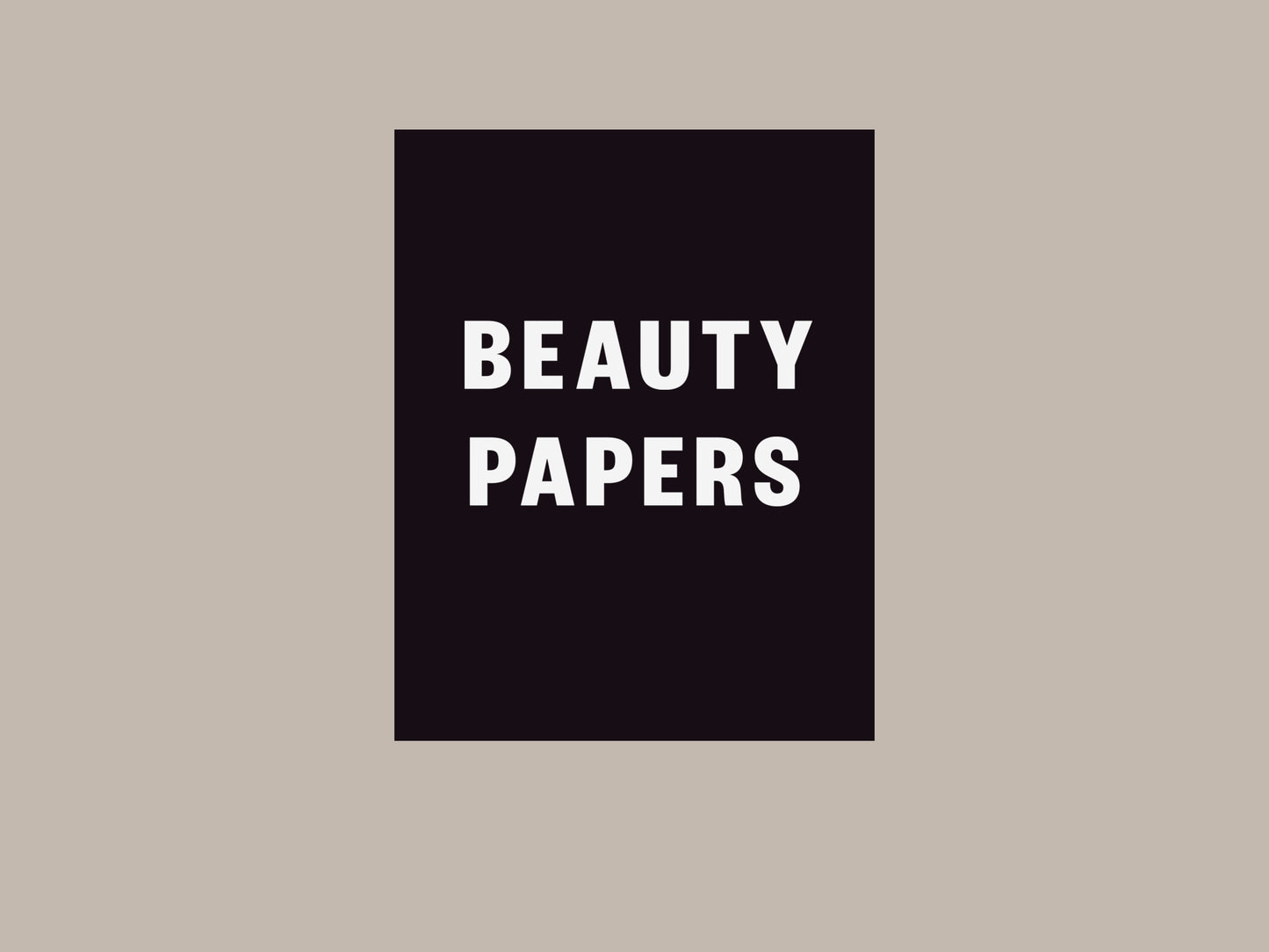 Beauty Papers Issue #12