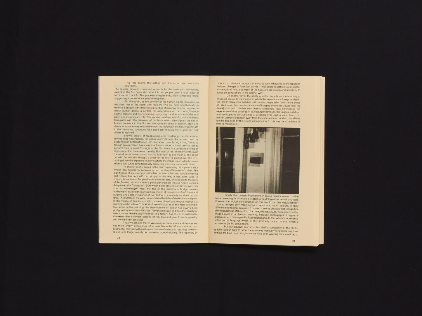 Afterimage No. 11, Sighting Snow
