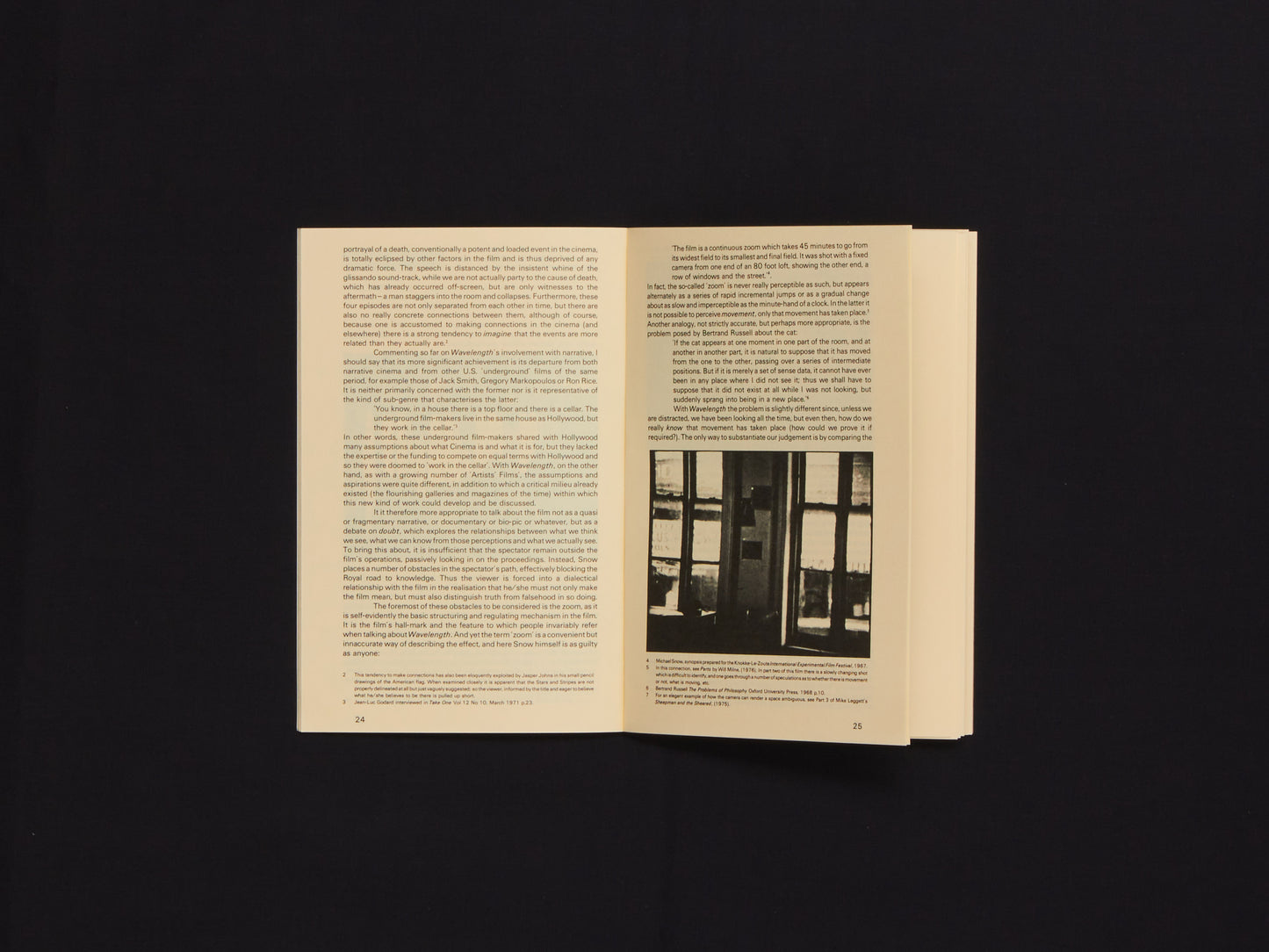 Afterimage No. 11, Sighting Snow