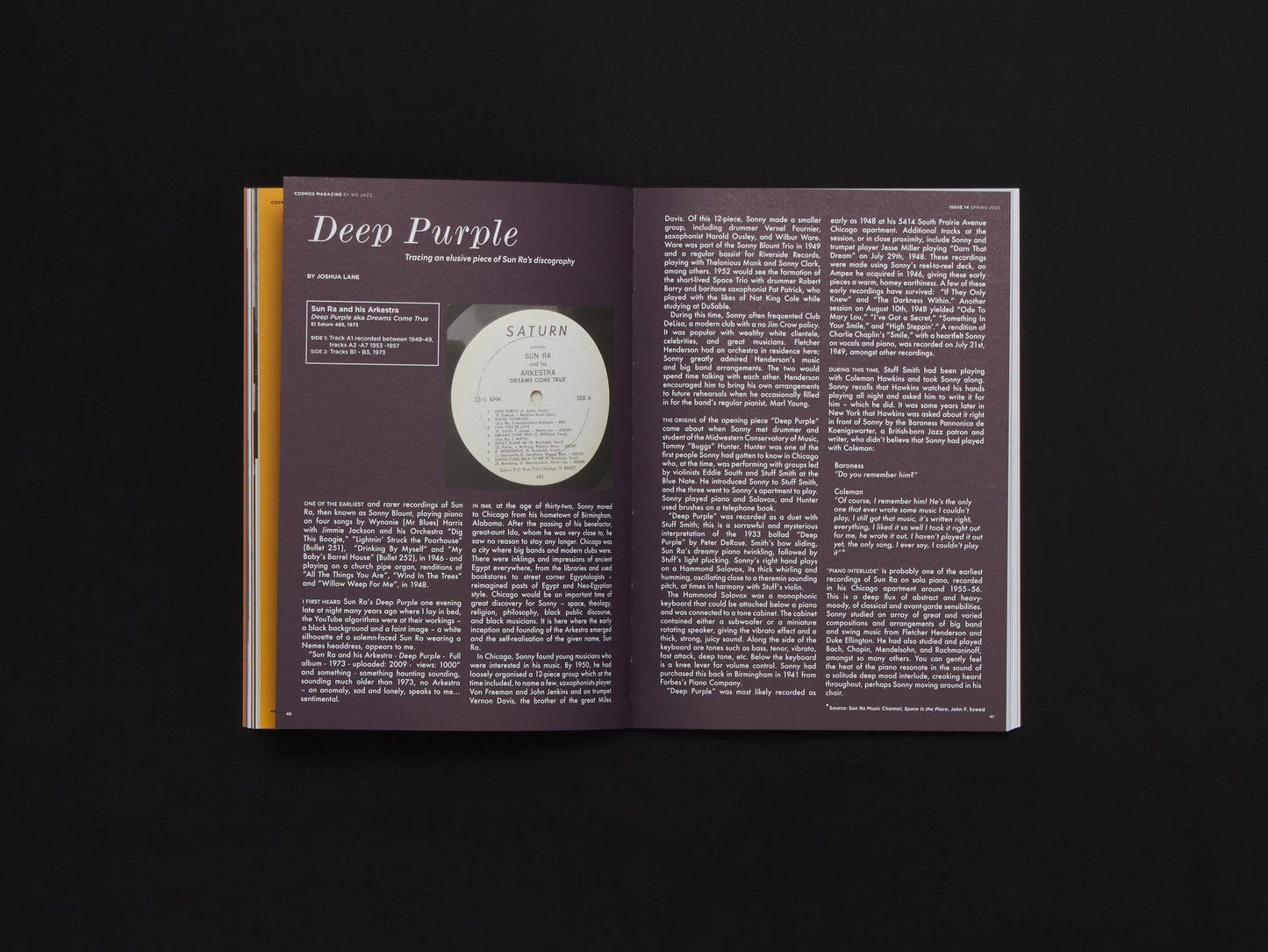 We Jazz Magazine Issue 14: Cosmos