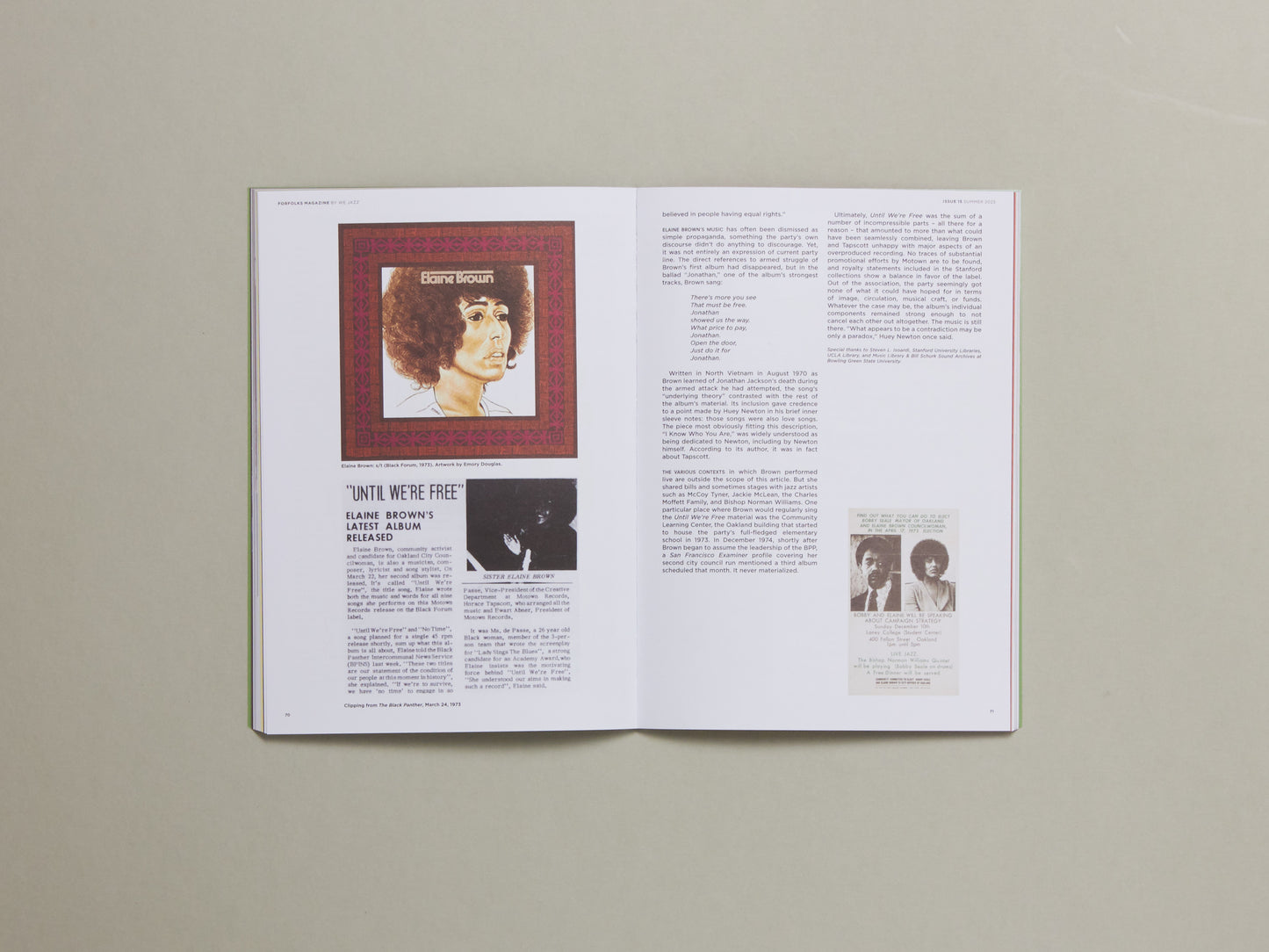 We Jazz Issue 15: Forfolks