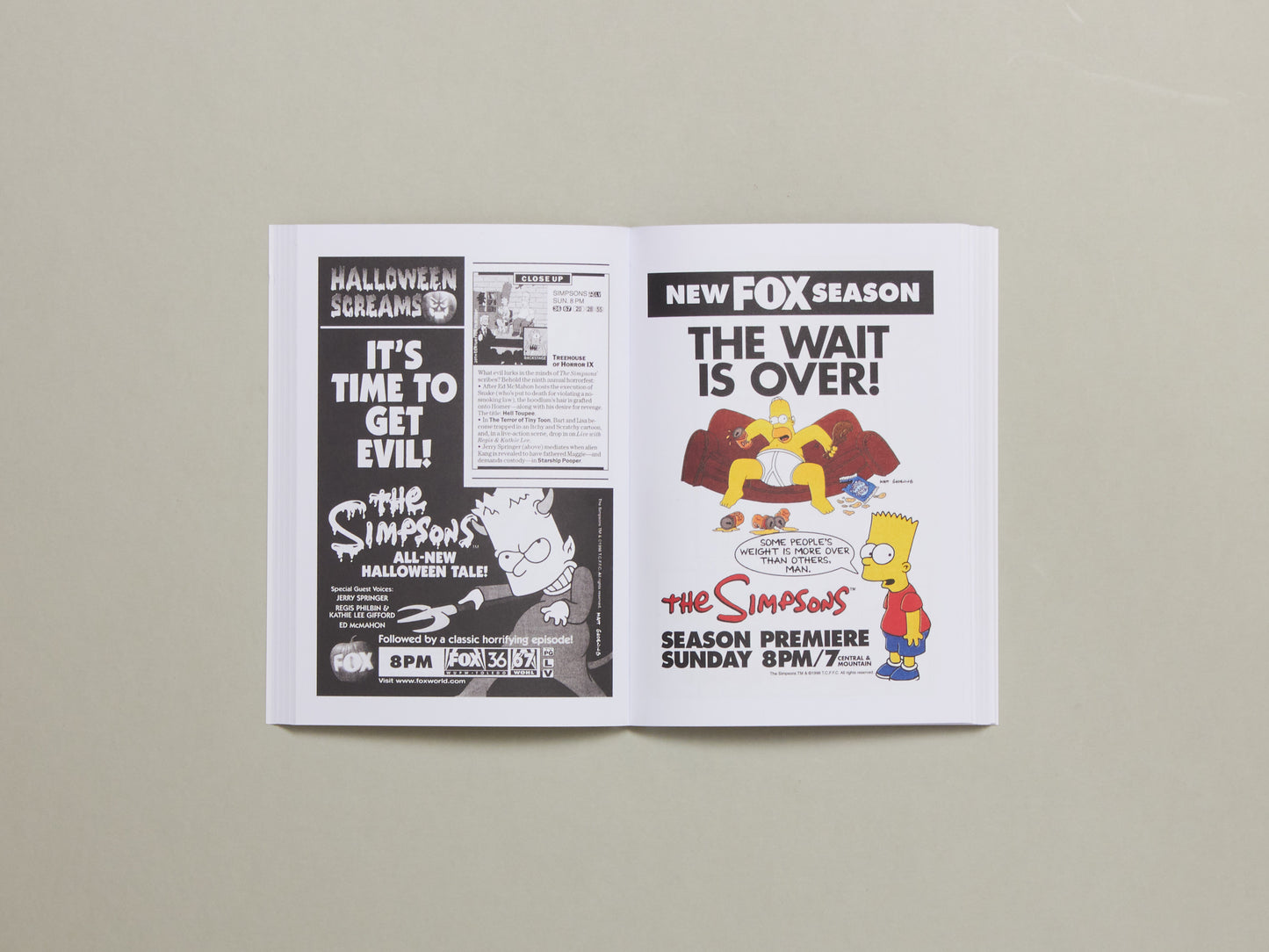 A Compendium of Print Advertising from The Simpsons (new expanded edition)
