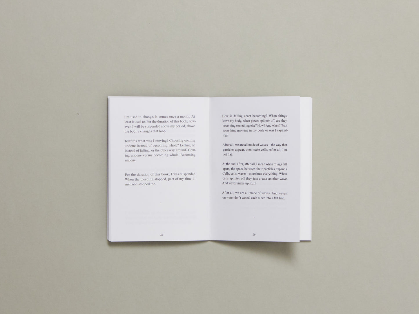 Magdalena Jadwiga Härtelova, It Is: You Appeared Once, A Story about Potential Dimensions, Abortion and the Blurry Appearing and Disappearing of Matter
