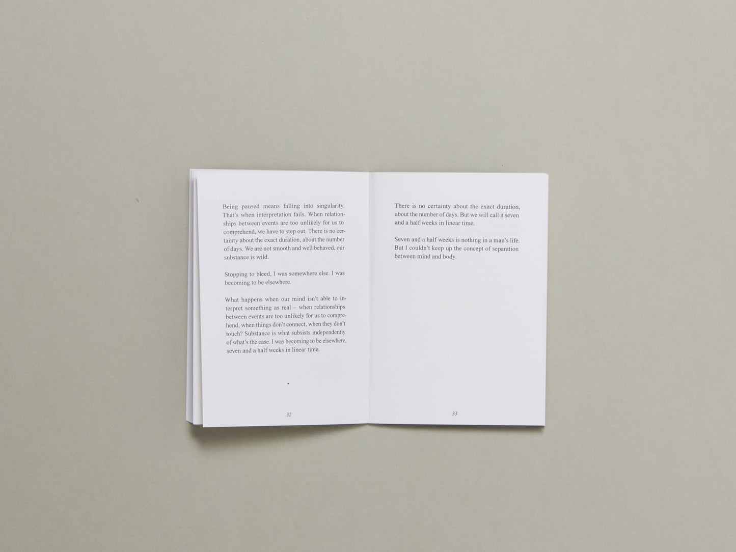 Magdalena Jadwiga Härtelova, It Is: You Appeared Once, A Story about Potential Dimensions, Abortion and the Blurry Appearing and Disappearing of Matter
