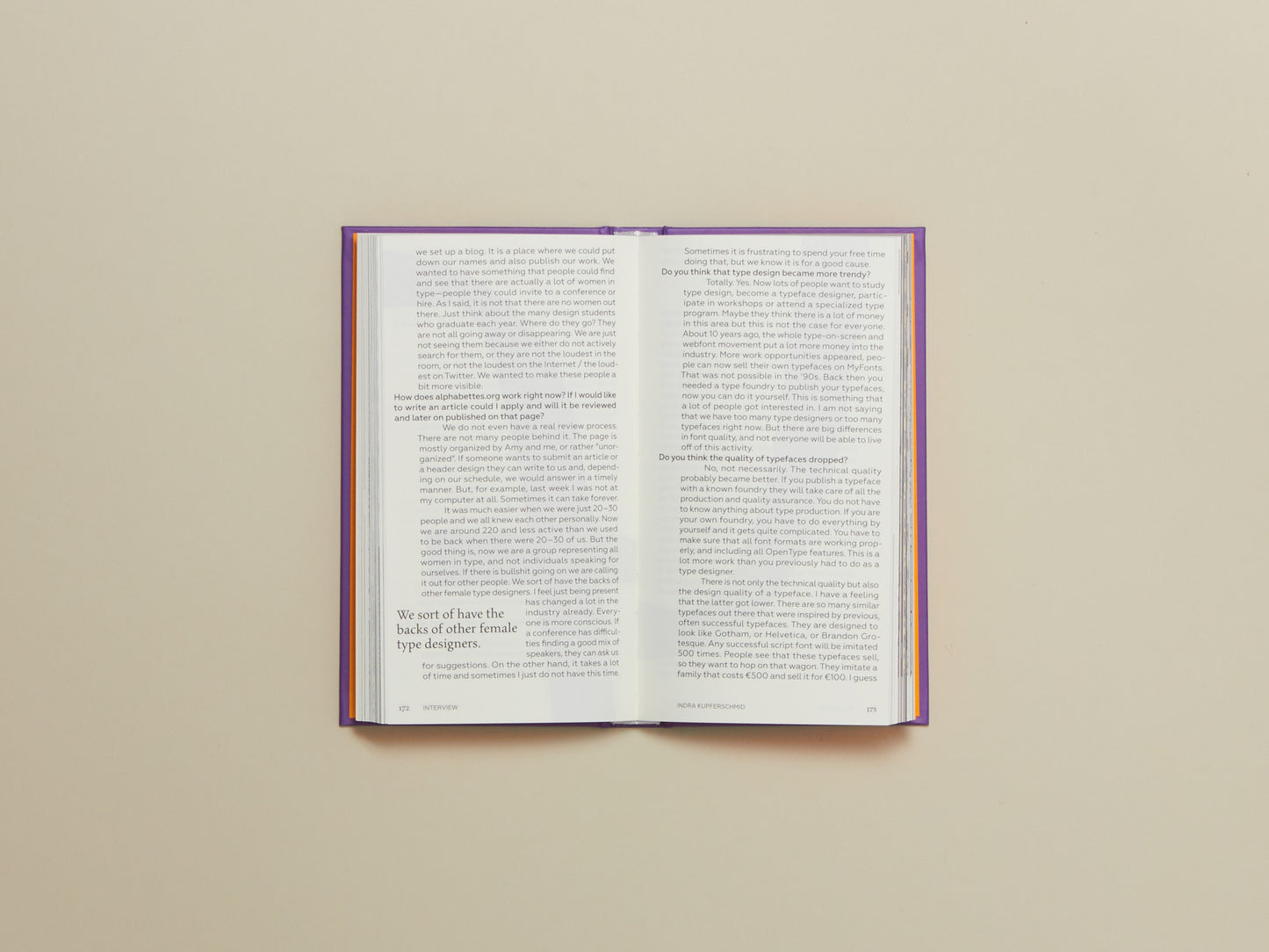 Yulia Popova (ed.), How Many Female Type Designers Do You Know? I Know Many and Talked to Some!