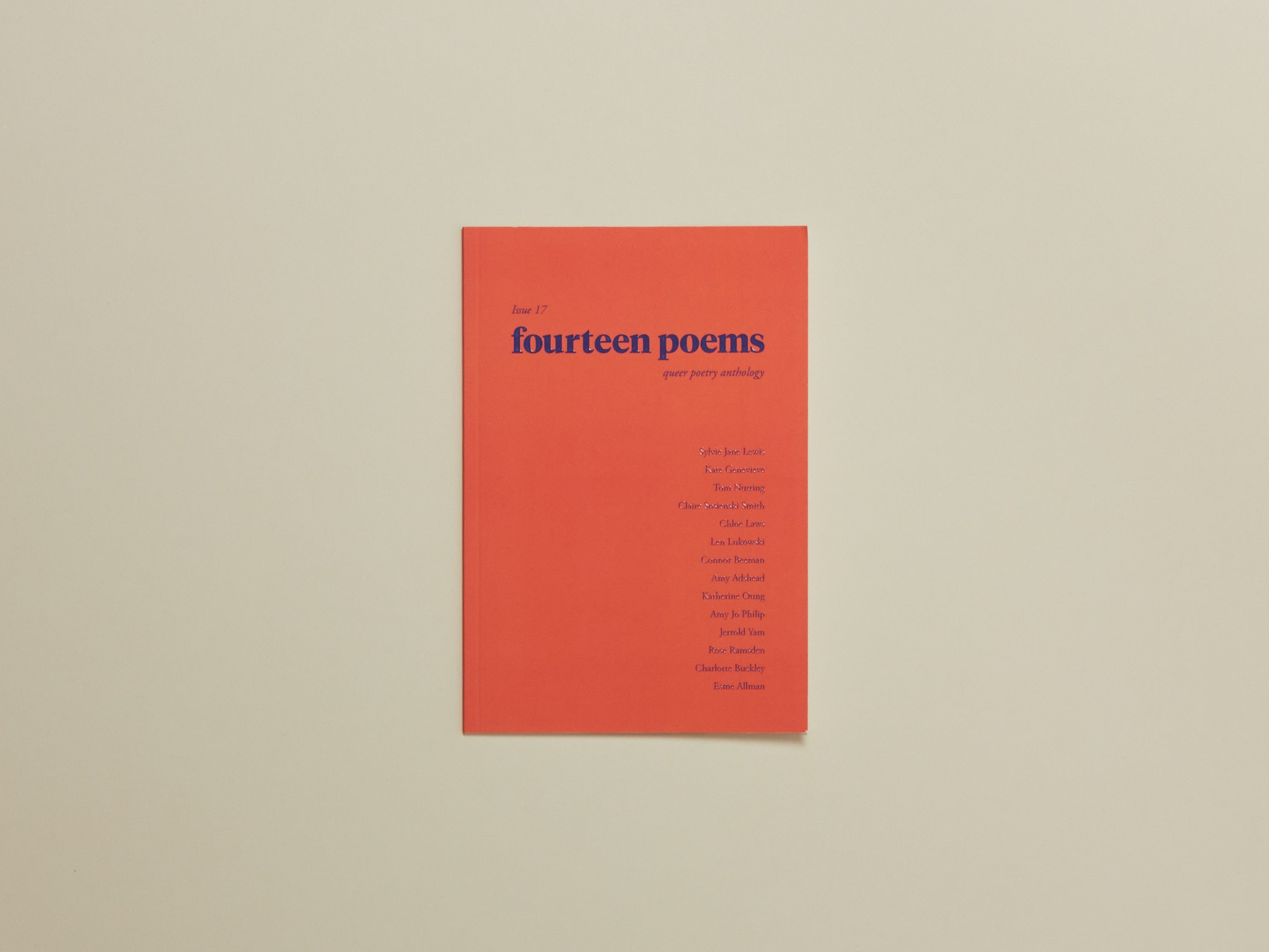 Fourteen Poems Issue 17 – Public Knowledge