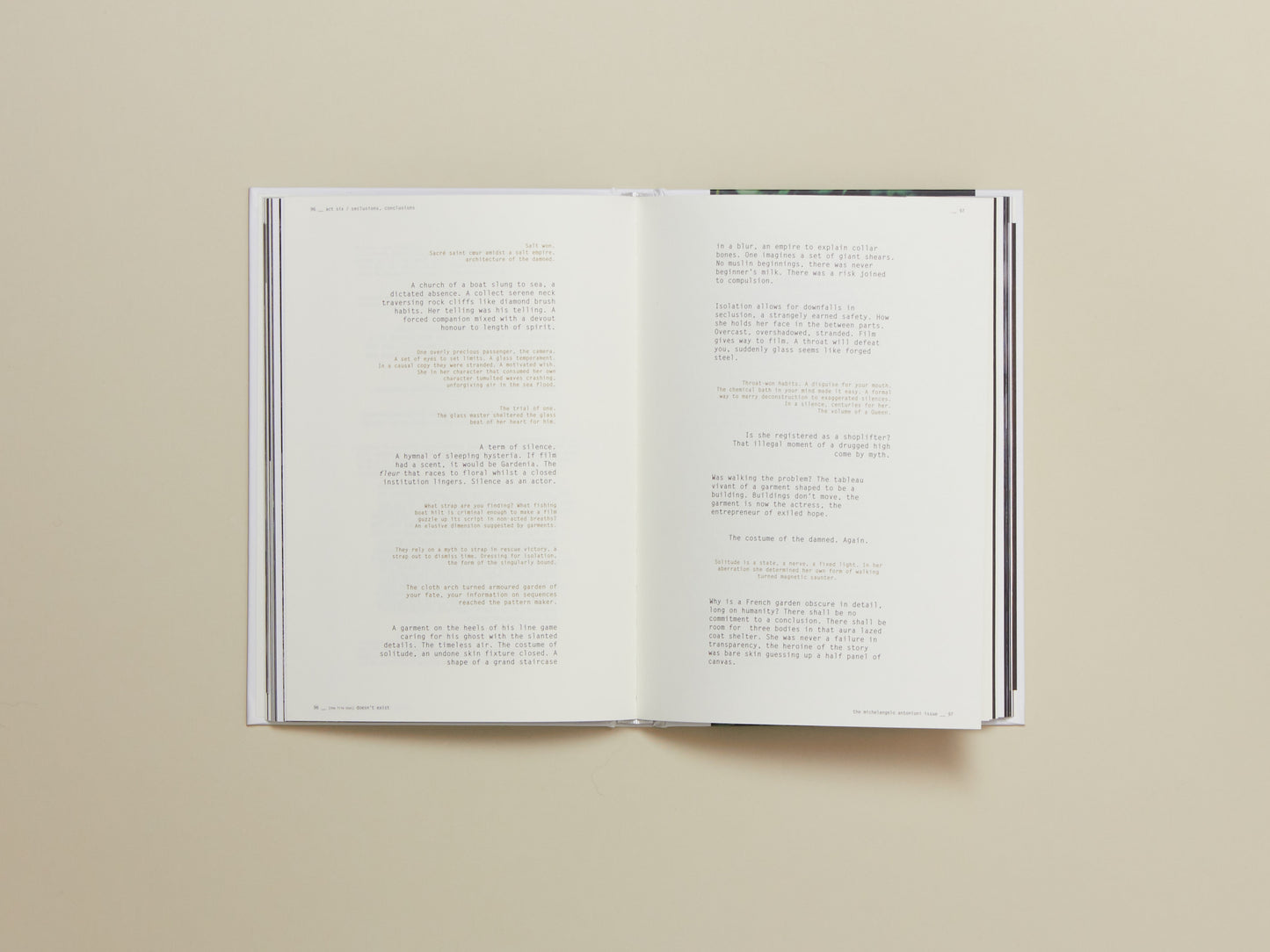 Doesn't Exist Issue 3: Michelangelo Antonioni