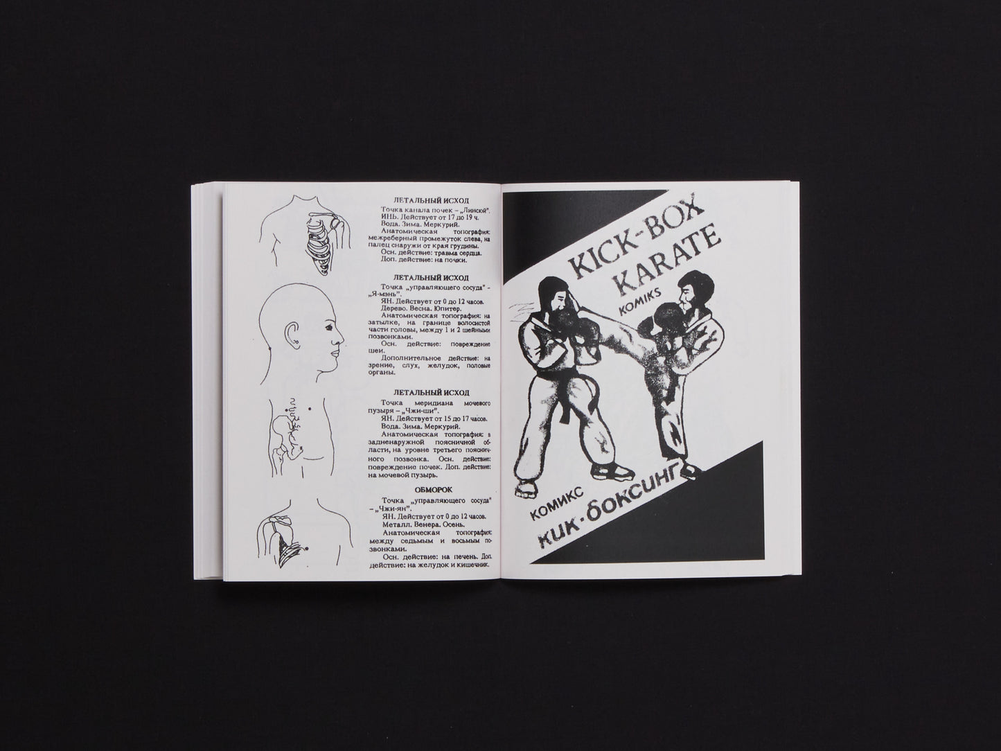 Post-soviet Martial Art illustrations
