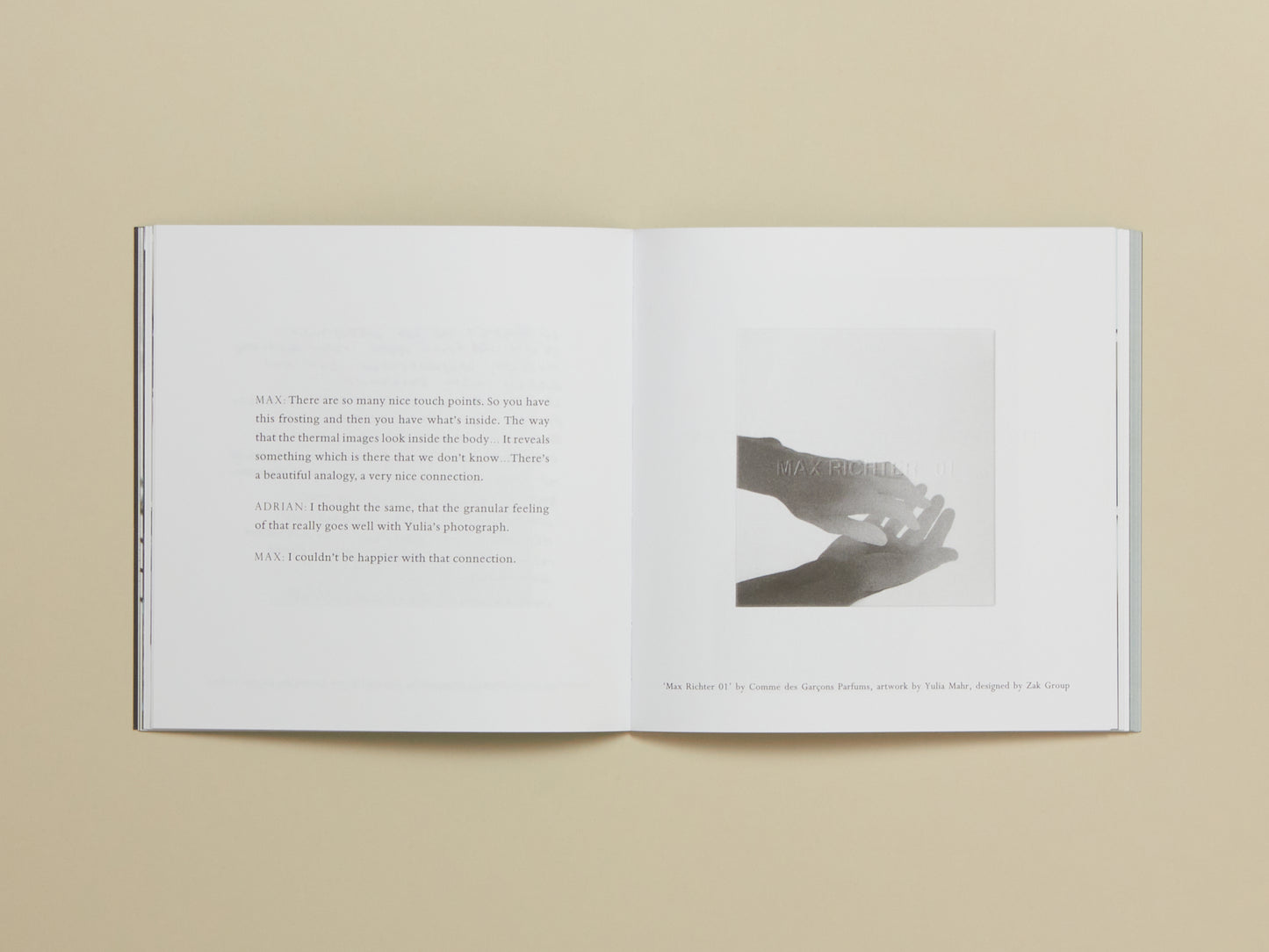 The Hinterland of the Senses, Max Richter, Comme des Garçons, Luncheon