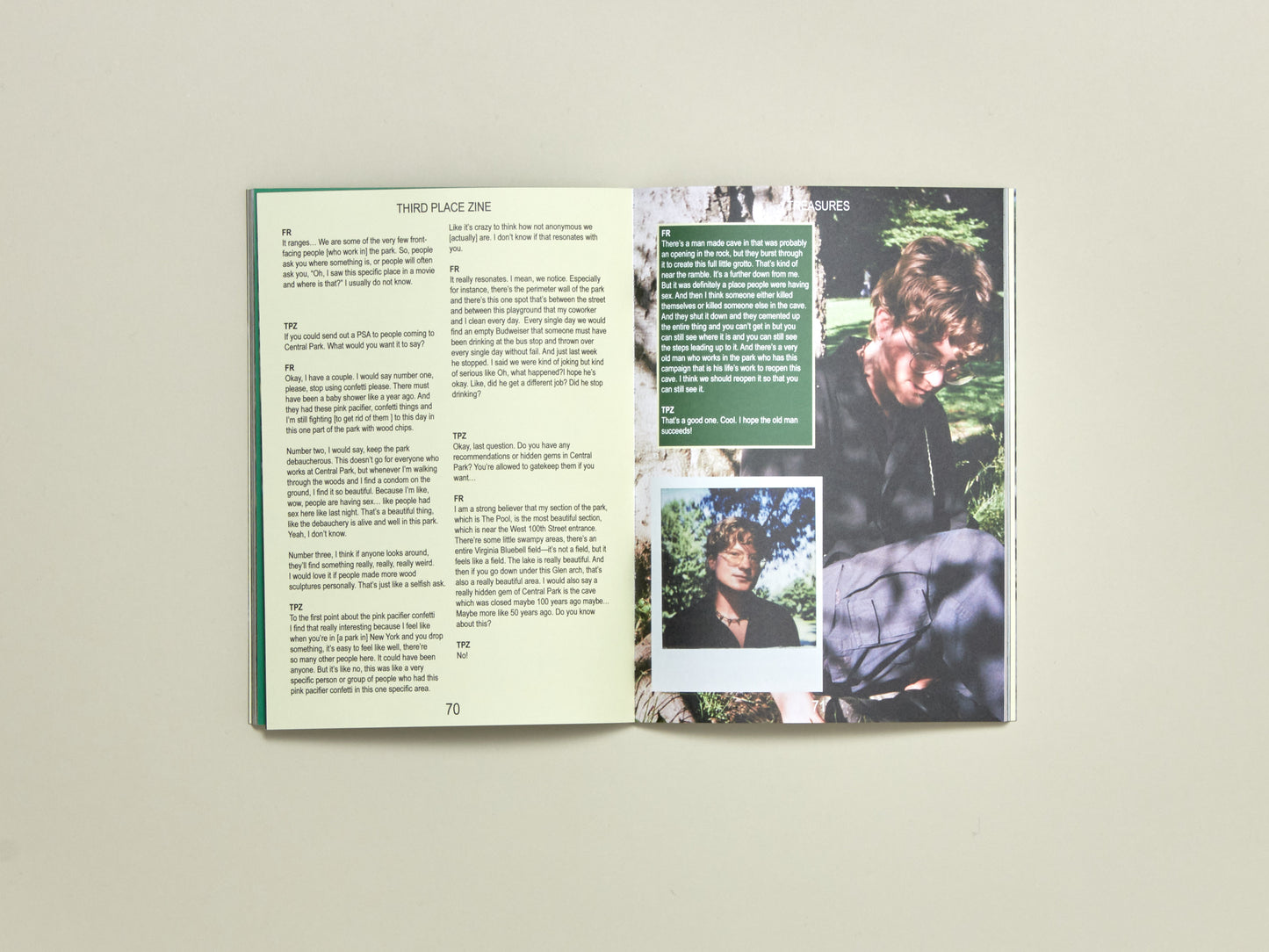 Third Place Zine: Issue 01 Parkscapes