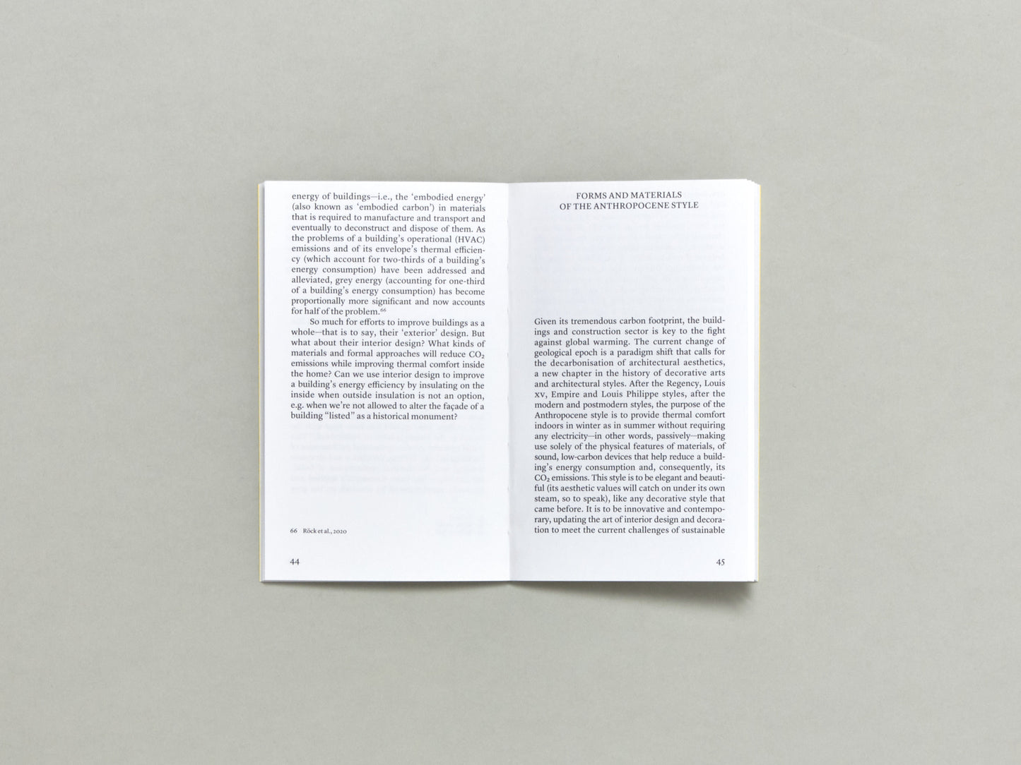 Philippe Rahm, The Anthropocene Style