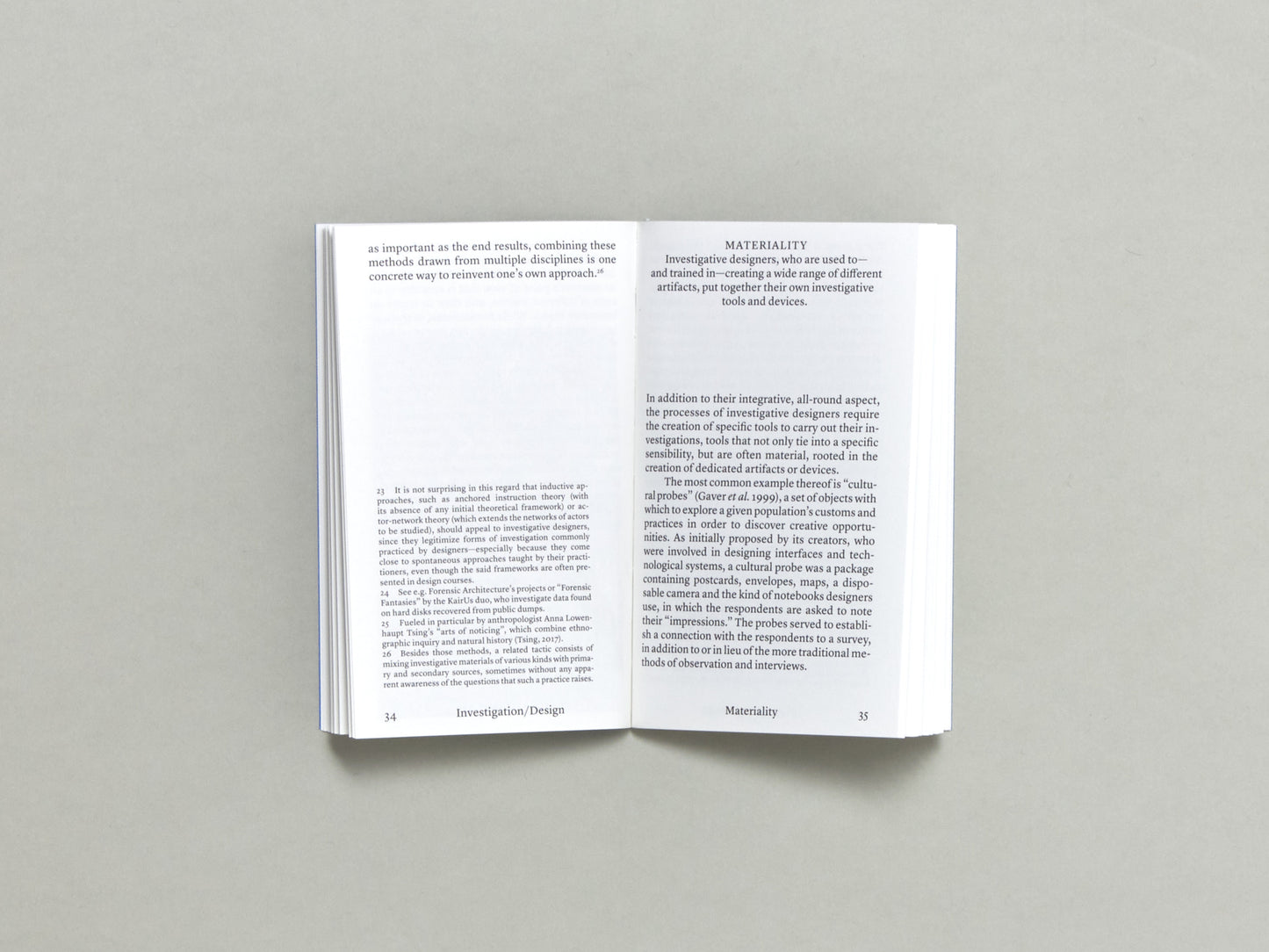 Nicolas Nova, Investigation/Design