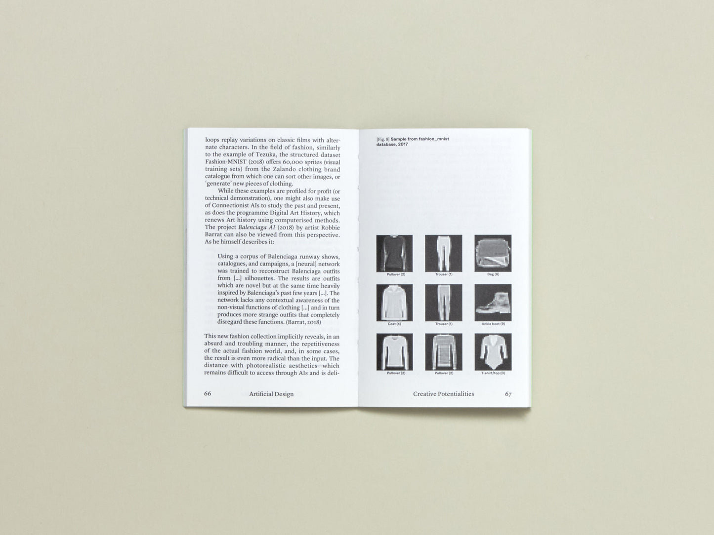 Anthony Masure, Artificial Design: Creation Versus Machine Learning