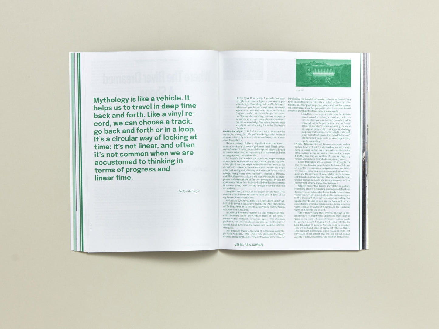As a Journal Issue 9: Vessel