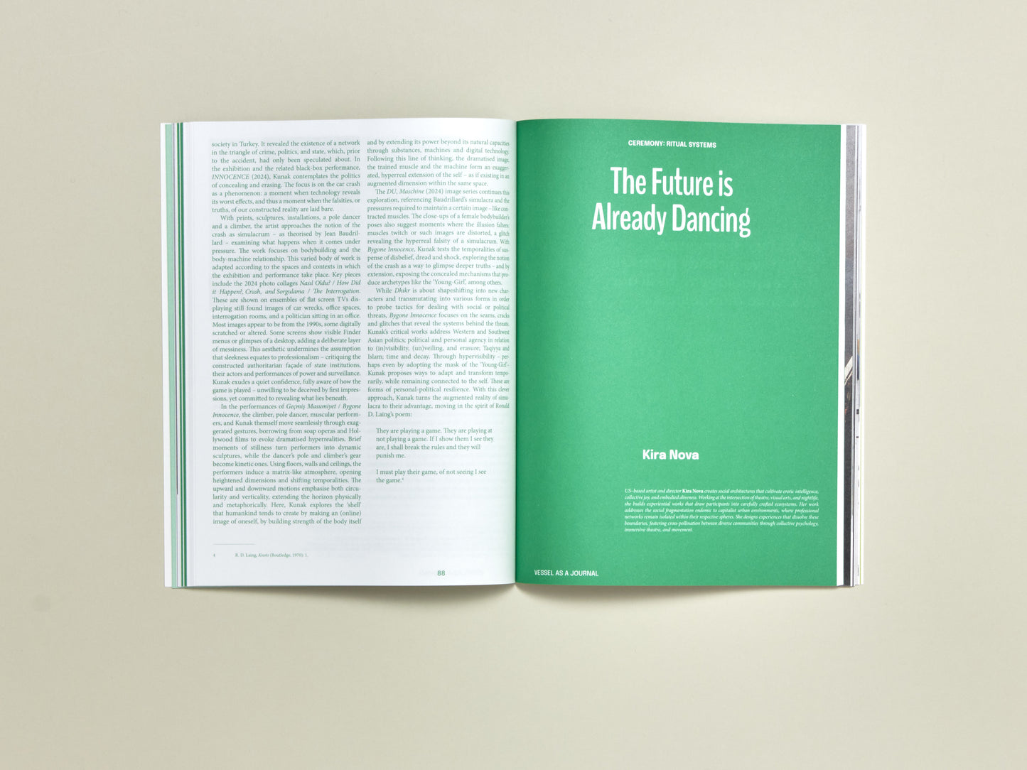 As a Journal Issue 9: Vessel