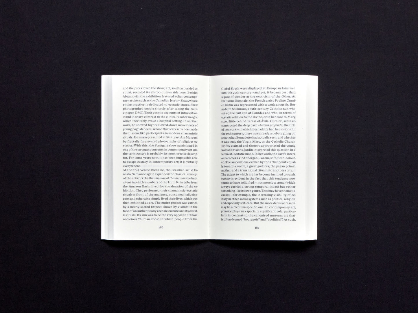 ECSTASIES: States beyond the Self