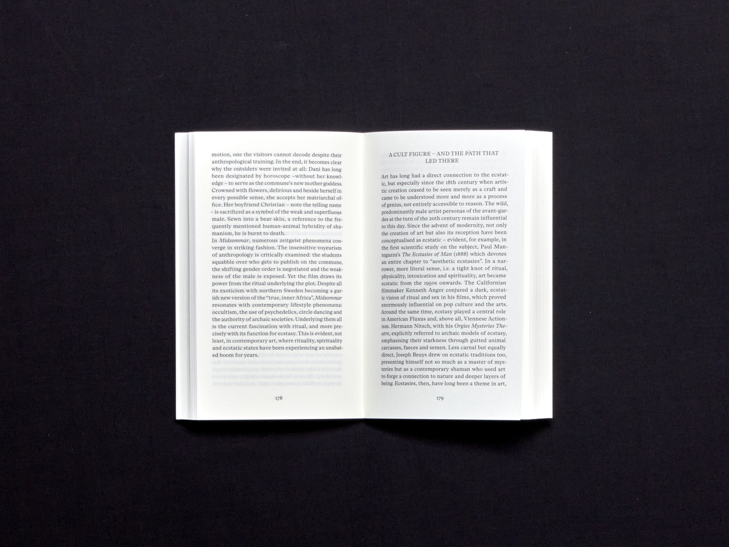 ECSTASIES: States beyond the Self