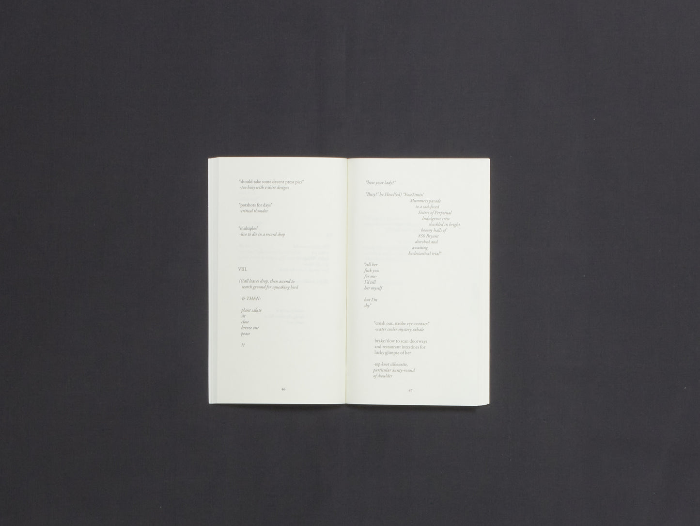 Mike Donovan, List of Band Names