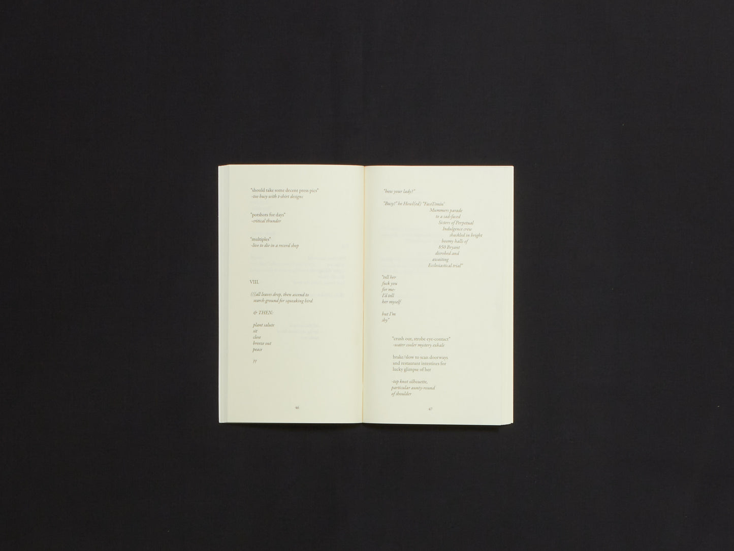 Mike Donovan, List of Band Names